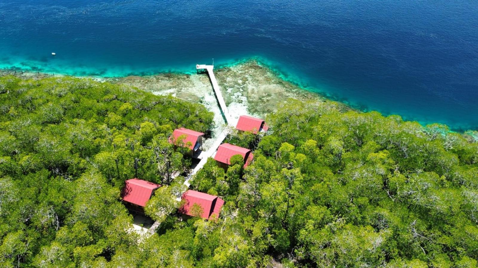 Raja Ampat Blue Sea Villa Besir ภายนอก รูปภาพ